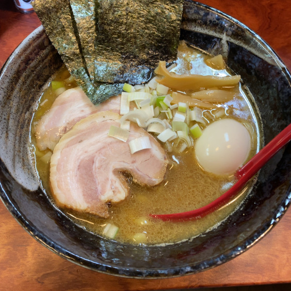 「特製煮干しらーめん1000円」@煮干しらーめん 渡辺商店の写真