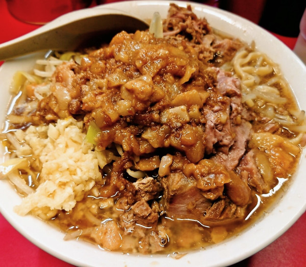 「ラーメン中」@ラーメン二九六の写真