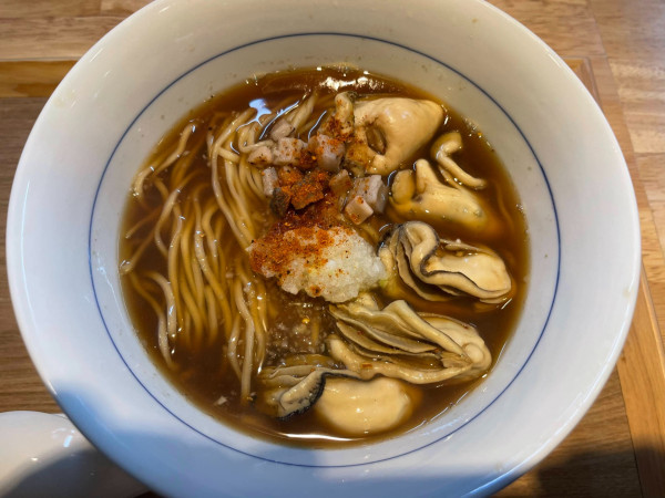 「【限定】牡蠣そば」@Ramen Masamasaの写真