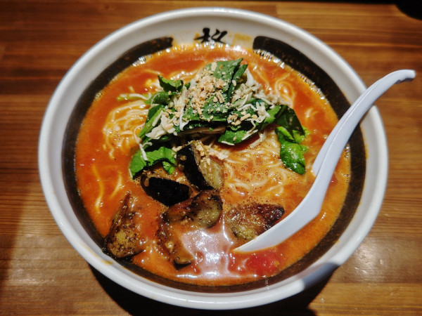 「トマトらーめん」@らーめん柊 銅座本店の写真