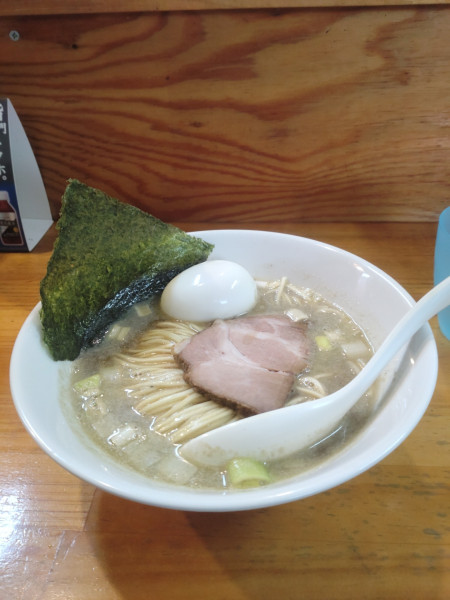 「醤油＋味玉＋和え玉」@煮干中華ソバ イチカワの写真