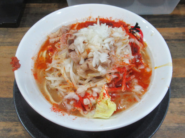 「辛みそ（800円）」@辛味噌らーめん専門 虎よしの写真