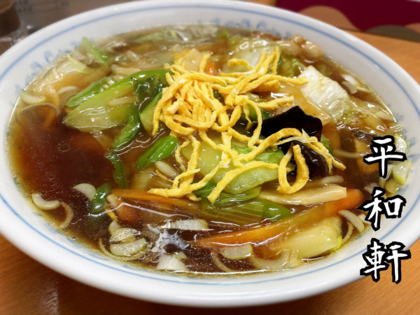 「うまにそば￥750」@平和軒の写真