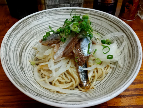 「いわしそば（500円）」@中華そば よしかわの写真