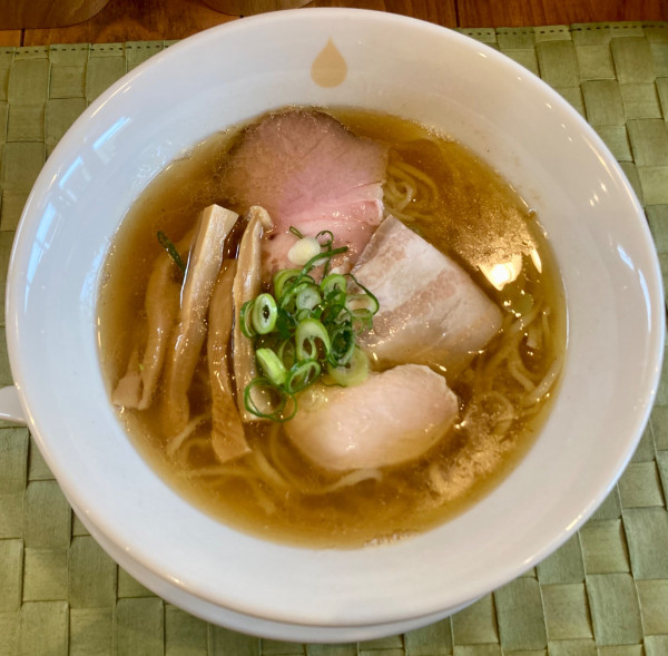 「汐そば 900円」@らぁ麺や 汐そば雫の写真