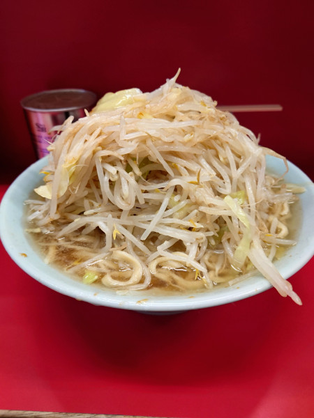 「大豚  野菜マシ  ニンニク  カラメ」@ラーメン二郎 三田本店の写真