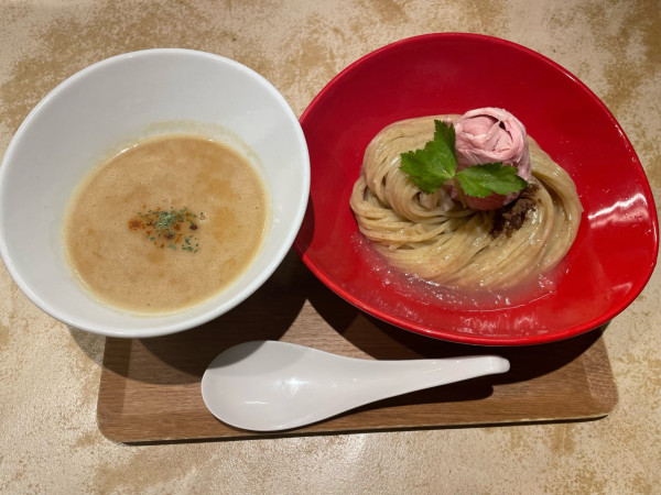 「濃厚とりつけ麺」@拉麺 ぶらいの写真