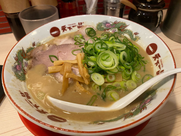 「こってりラーメン(大)」@天下一品 天王寺店の写真