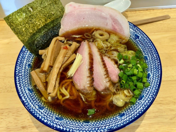 「年越し黒糖鴨そば 1200円」@中華そば ひしおの写真