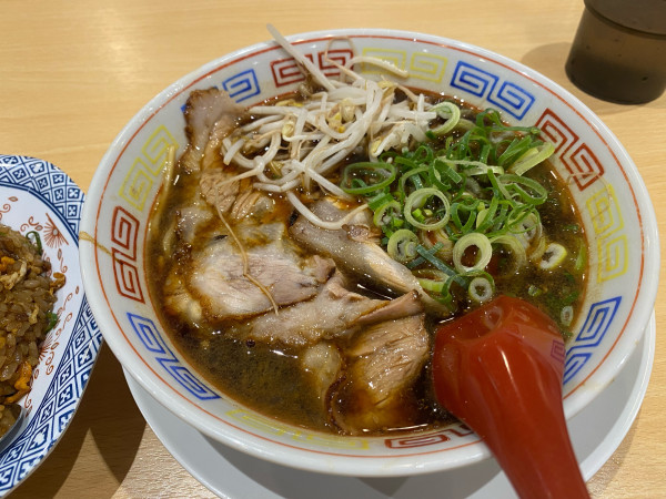 「中華そば(小)」@新福菜館 天王寺ミオ店の写真