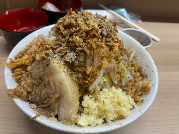 「汁なし」@ラーメン荘 歴史を刻め 日本橋店の写真