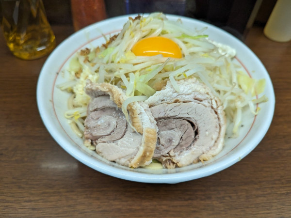 「小　汁なし」@ラーメン二郎 横浜関内店の写真