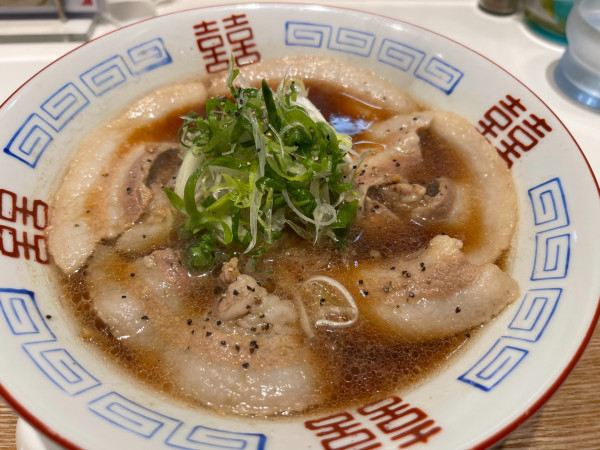 「伊豆の極　カルビそば【1日50食限定】」@上方レインボーの写真