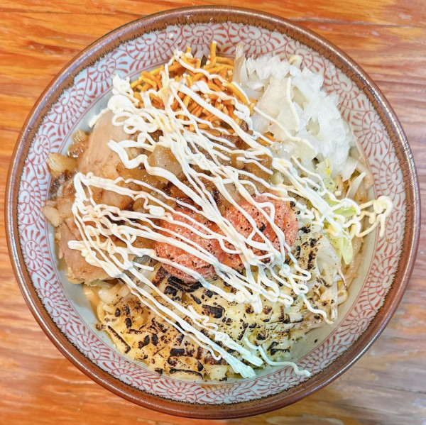 「炙り明太チーズまぜそば」@さなじ ファイナルの写真