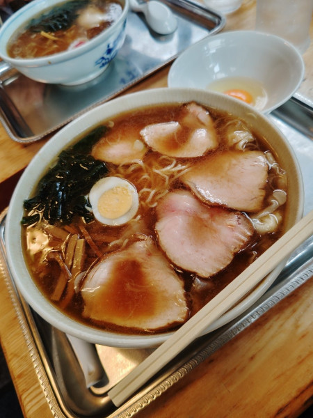 「チャーシューワンタン麺(大盛)(1,300+250円)」@大勝軒 武蔵増戸店の写真