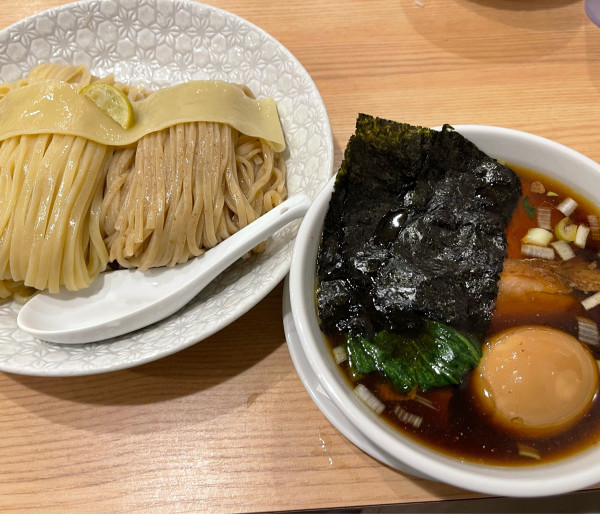 「特製合盛りつけ麺大盛」@麺や 麦ゑ紋の写真