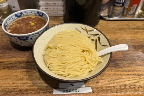 「濃厚鶏つけ麺（大）¥1000」@新橋 纏の写真