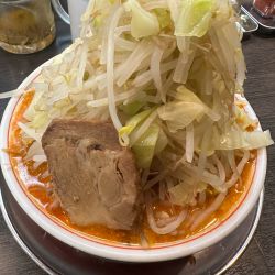 担々麺小750円+野菜増50円