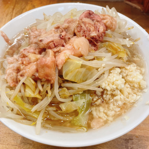 「小ラーメン　850円」@ラーメン二郎 前橋千代田町店の写真