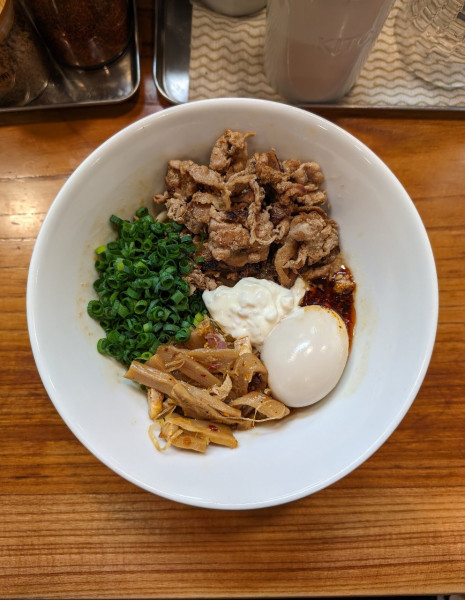 「［限定］MISOまぜそば S」@アメノオトの写真