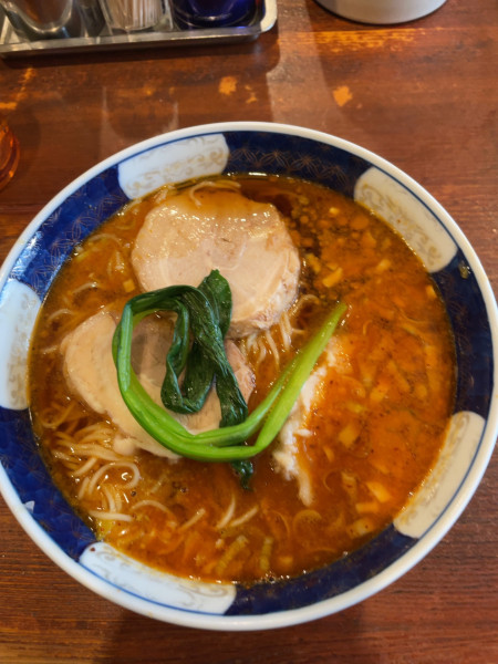 「太肉担々麺」@支那麺 はしご 入船店の写真