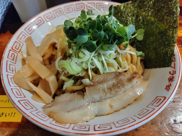 「武蔵野油そば　大盛：同額」@武蔵野アブラ学会 早稲田総本店の写真