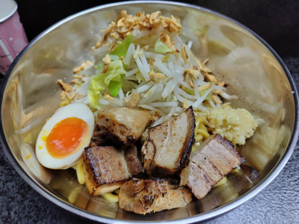 「汁なし ※ニンニクあり」@らーめん 汁なし 兄貴んちの写真