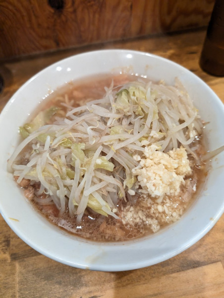 「小ラーメン」@ラーメン二郎 前橋千代田町店の写真