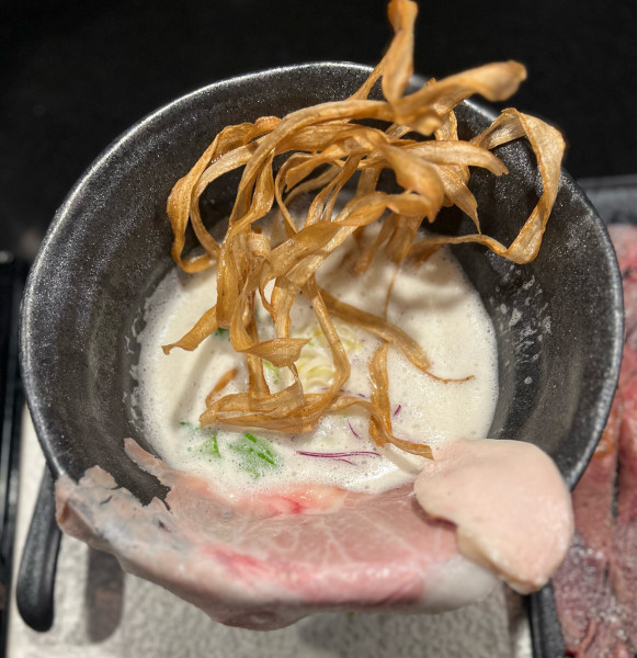 「鶏soba+肉寿司」@鶏soba 座銀 元町店の写真