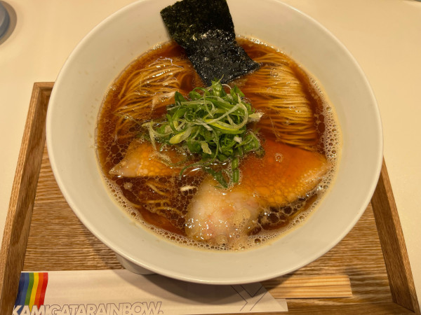 「イリコそば醤油」@上方レインボーの写真