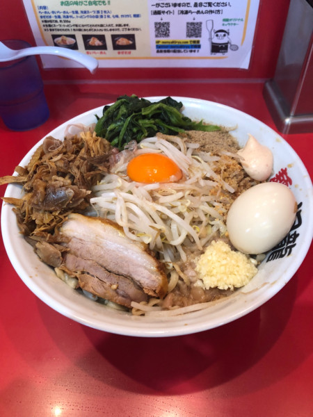 「まぜそば　小」@麺屋 桐龍 久喜店の写真