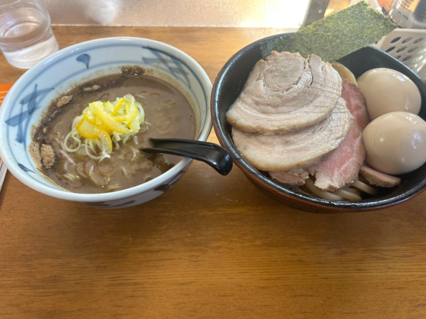 「特製つけ麺(並)」@中華そば つけ麺 村岡屋の写真