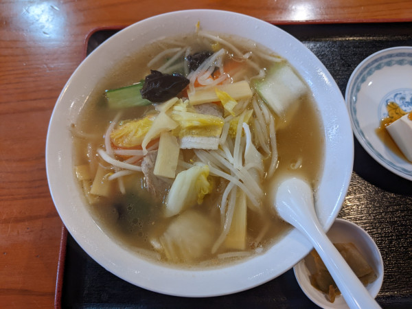 「野菜タンメン：780円」@華府の写真