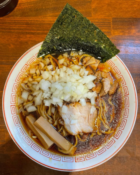 「らーめん（ふつう）」@柏 濃麺や 39名の写真