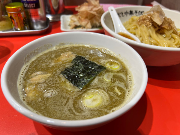 「深だしつけそば（小）」@駅ラーメン 深だし中華そばの写真
