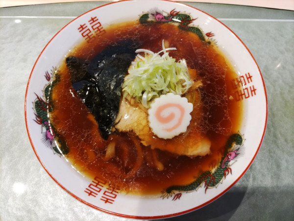 「魚介らぁ麺」@らぁ麺 花萌葱の写真