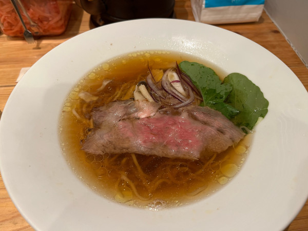 「黄金に煌めく超絶　コンソメヌードル」@一風堂1994の写真