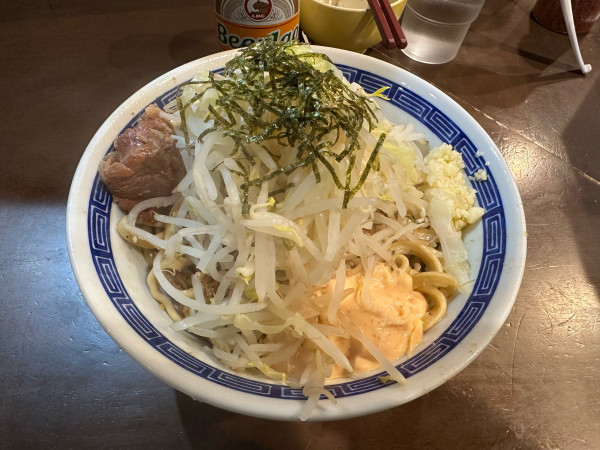 「汁なし明太マヨ(50円トッピング)」@ラーメン ゼンゼンの写真