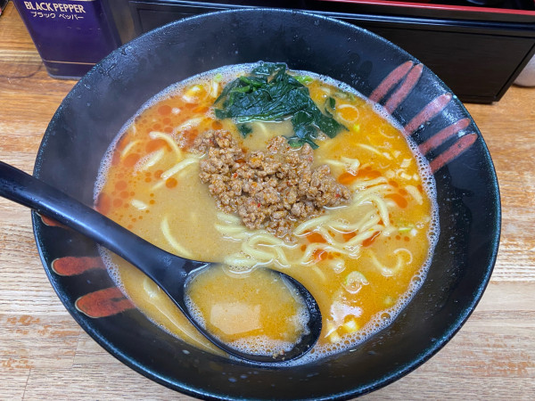 「濃厚担々麺930円」@横浜ラーメン はま家の写真