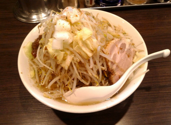 「でん次郎らーめん大盛(1000円)」@麺座でん カツシカン!の写真