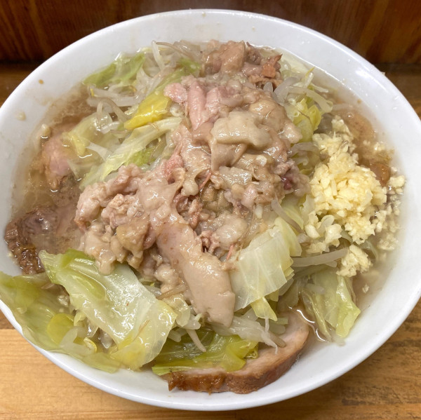 「小豚ラーメン 1,000円」@ラーメン二郎 前橋千代田町店の写真