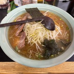 中盛ネギラーメン　麺硬850円