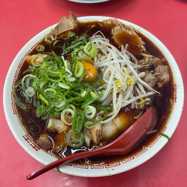 「特大新福そば+ヤキメシ  ￥1000+￥600」@新福菜館 本店の写真