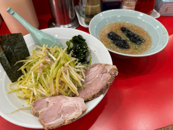 「かいざんラーメン950円＋つけ麺変更50円」@ラーメン かいざん 船橋店の写真