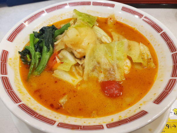 「潮味決監修！麻辣湯・中華麺・2辛」@バーミヤン みなとみらい店の写真