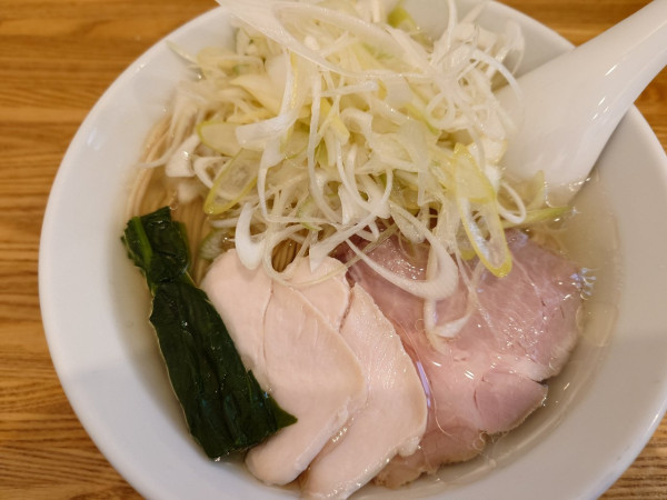 「鶏ネギしおラーメン」@ぬまちゃんラーメンの写真