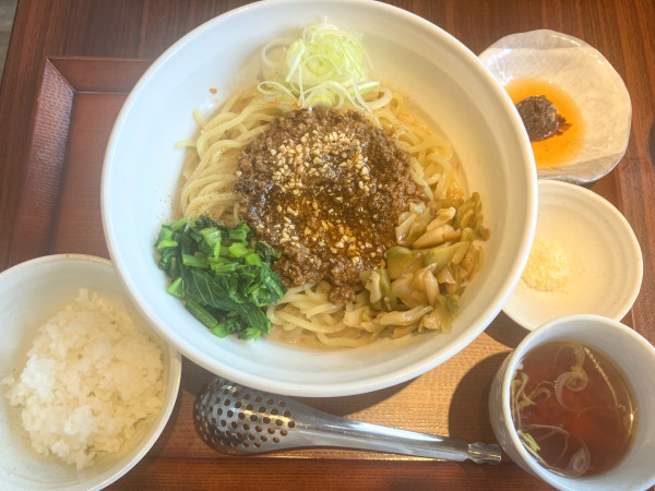 「タンタンまぜそば1050円」@油そば・まぜそば 油武 龍ヶ崎店の写真