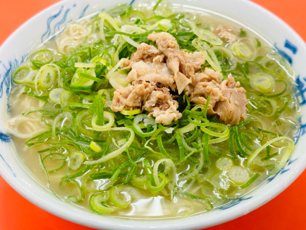 「ラーメン 550円」@元祖 長浜屋の写真