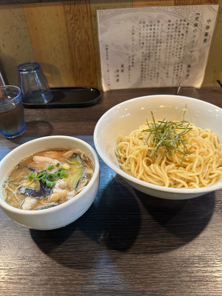 「肉ナスつけ麺」@浮浪雲の写真