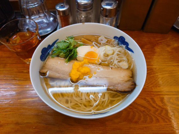 「和風柚子柳麺」@麺屋ひょっとこの写真